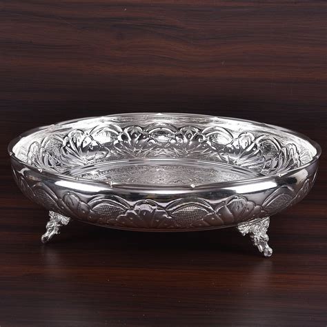 German Silver Pooja Plate 12 12 Inches At Best Price In Bengaluru