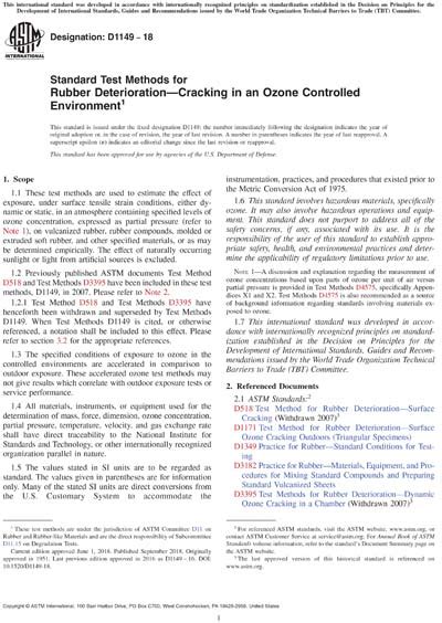 Astm D Standard Test Methods For Rubber Deterioration Hot Sex