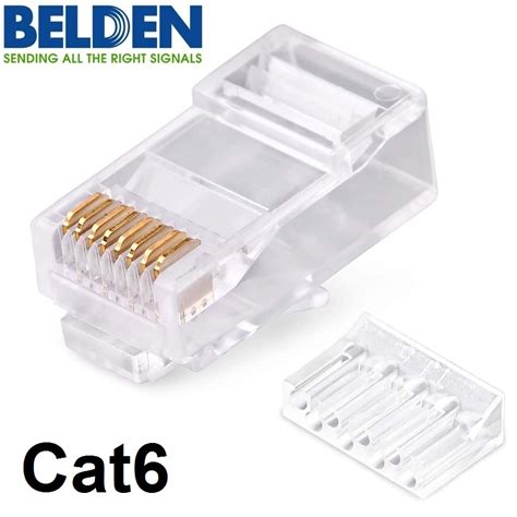 Jual Belden Konektor Modular Plug Rj Cat Indonesia Shopee Indonesia