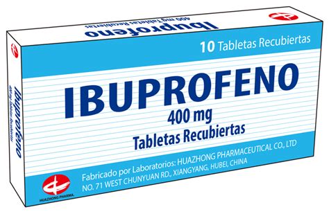 Ibuprofeno 400 Mg Tabletas Recubiertas Unimark Sa