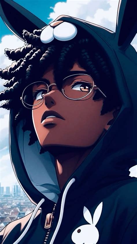 Pin By Wesleigh Frasier On Anime Melanin In 2024 Black Anime Guy