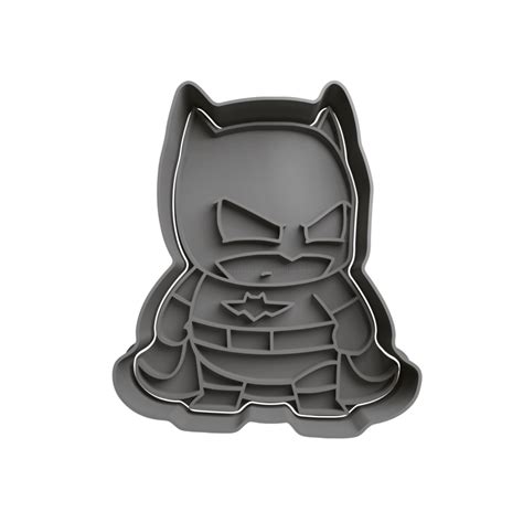 Batman Cute Cortador De Galletas STL Cortador De Galletas STL