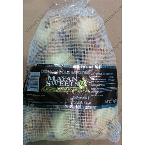 Mayan Sweets Sweet Onion 227 Kg Deliver Grocery Online Dg 9354