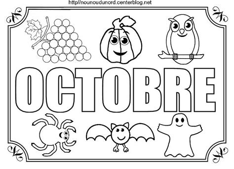 Image Du Blog Nounoudunord Centerblog Net Coloriage Octobre