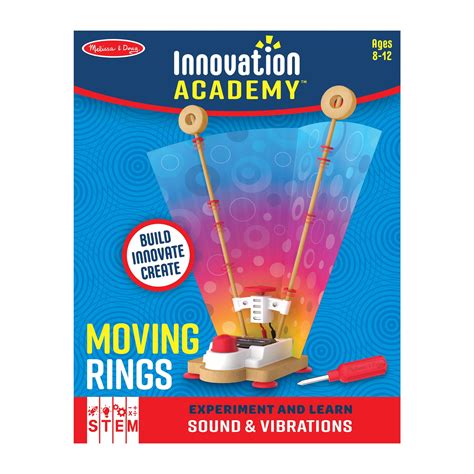 Melissa And Doug Innovation Academy Moving Rings Wooden Build And Play