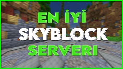 Efsane Emek Skyblock Sunucusu Minecraft Server Youtube