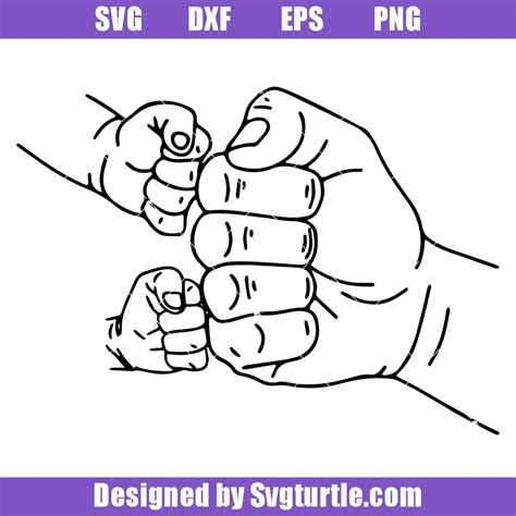 Fist Svg Hand Svg Power Svg Fist Bump Svg Female Power Svg Melanin