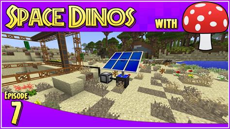 Space Dinos Minecraft Ep Solar Power Youtube