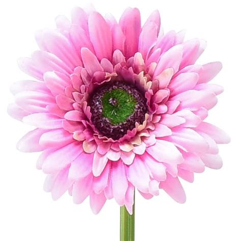 Floristik24 at Künstliche Blumen Gerbera Rosa 47cm 15764