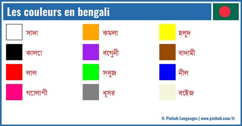 Les Adjectifs En Bengali