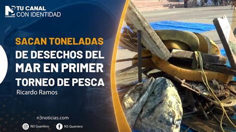 Sacan Toneladas De Desechos Del Mar En Primer Torneo De Pesca De Basura