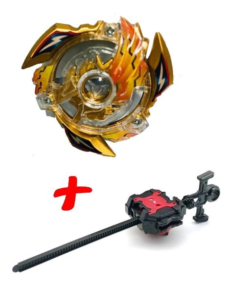 Beyblade Burst B34 Gold Valtryek V1 Com Lancador Beybleide Mercado Livre