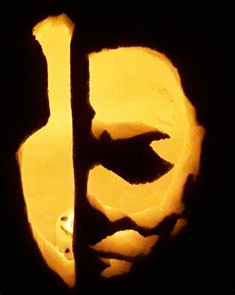 Michael Myers Pumpkin Stencils