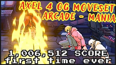 Streets Of Rage Million Axel Sor Arcade Mania V