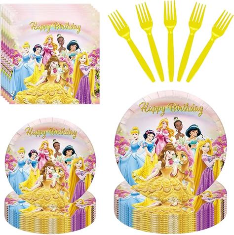 Amazon.com: Princess Birthday Party Supplies and Princess Birthday ...