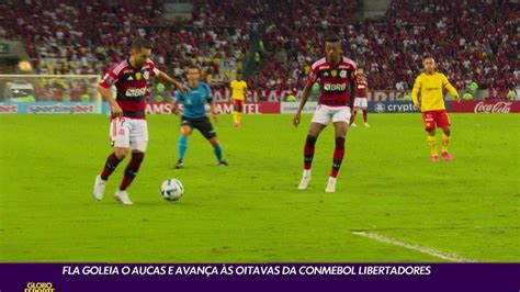 V Deo Fla Goleia O Aucas E Avan A S Oitavas Da Conmebol Libertadores