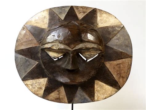 African Sun Mask Eket Tribe Nigeria Catawiki