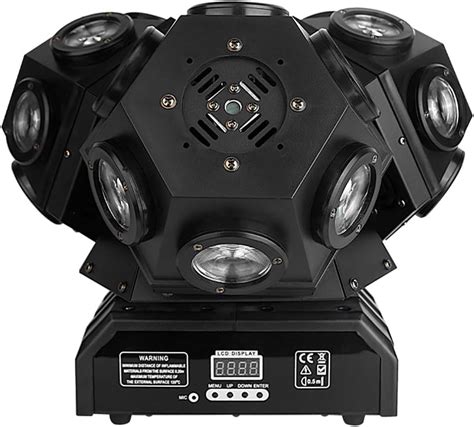 TINHAU 10 18W Moving Head Licht RGBW LED Rotation Disco Licht