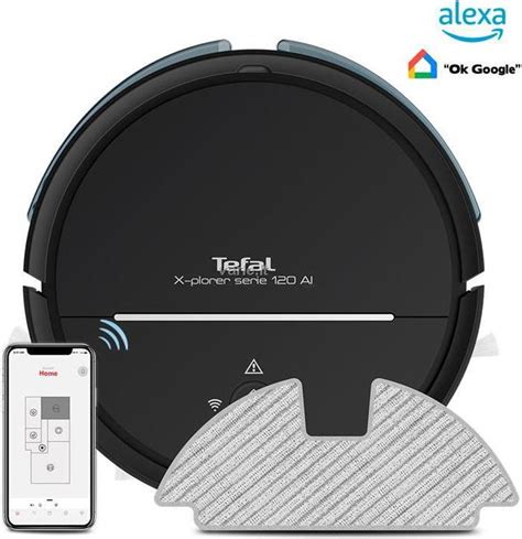 Tefal Robotic Vacuum Cleaner Rg X Plorer S Smart Wet Dry