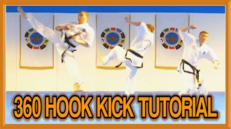 Taekwondo Hook Kick Tutorial Tornado Set Gnt How To Youtube