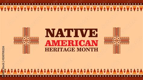 Native American Heritage Month Day. Suitable for American Indian ...