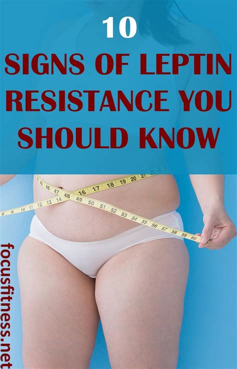 Leptin Resistance Symptoms You Should Know Focus Fitness