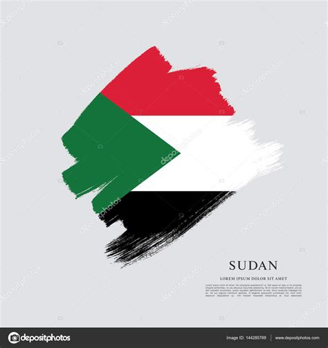 Design of sudan Flag layout Stock Vector Image by ©Igor_Vkv #144285769