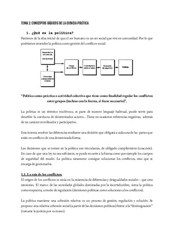 Tema Politica Conceptos Basicos De La Ciencia Politica Pdf