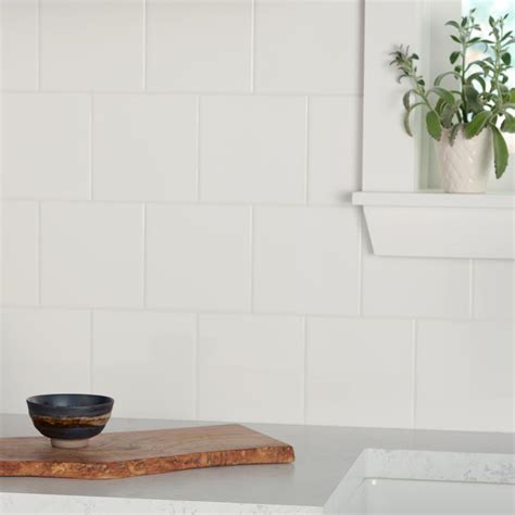 Daltile Restore Bright White X Glazed Ceramic Subway Wall