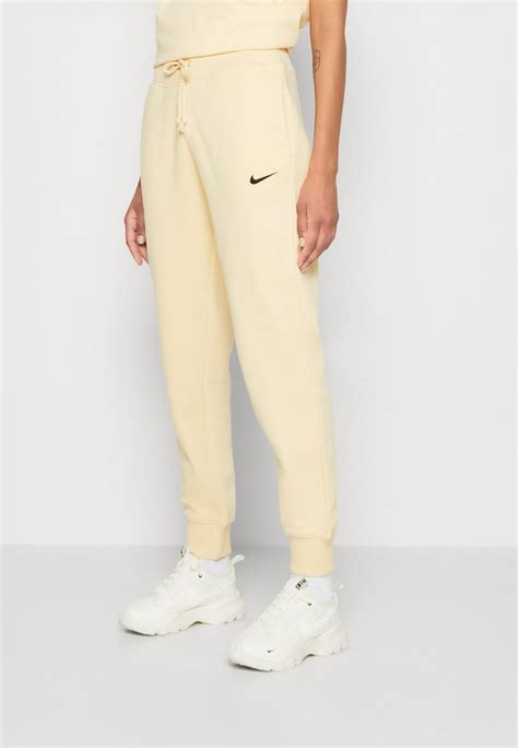 Nike Sportswear W Nsw Phnx Flc Hr Pant Std Jogginghose Pale Vanilla