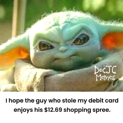 Pin By Angie Coats On Grogu In 2024 Yoda Funny Yoda Meme Funny