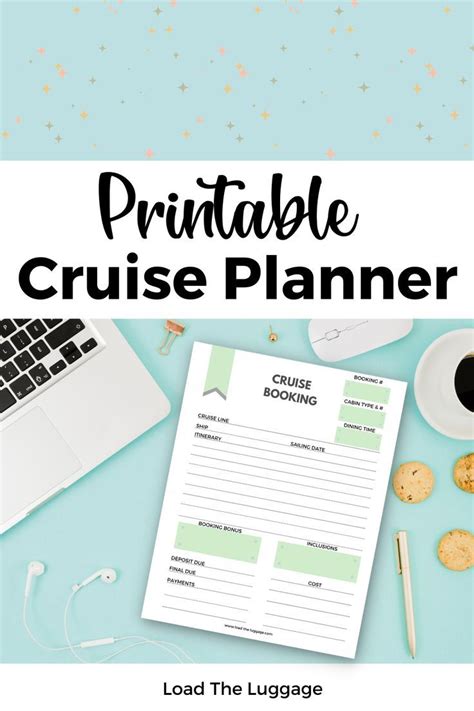 Cruise Planner Instant Download Cruise Planning Kit Printable Printable Cruise Planner