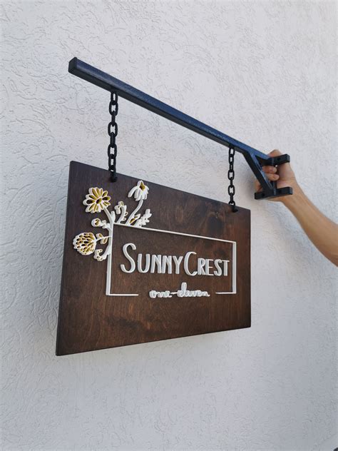 Custom Wood Sign Business Sign For Outside Store Sign Etsy