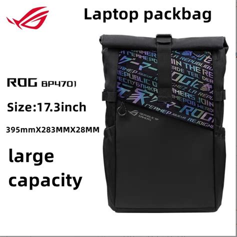 กระเป๋าเป้ Asus กระเป๋าแลปทอป Rog Bp4701 Backpack 173 Fashion Backpack กระเป๋าเป้ Gaming