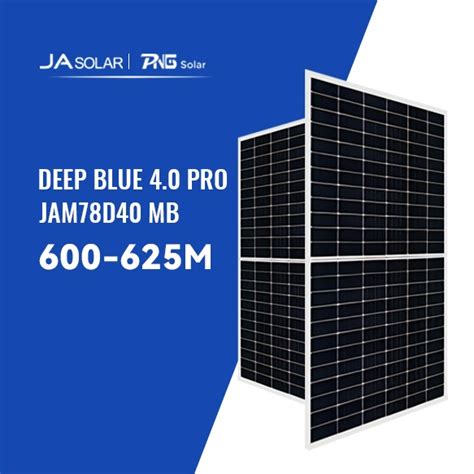 Tier 1 Ja Solar Jam78d40MB 600 625W N Type Bifacial 600W 605W 610W 615W