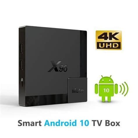 X Tv Box Mate K Gb Ram Et Go De Stockage Fiche Technique Et Prix