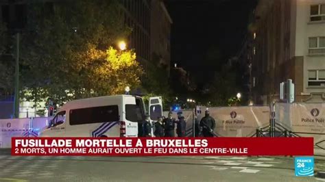 Au moins deux morts dans une fusillade à Bruxelles le suspect en fuite