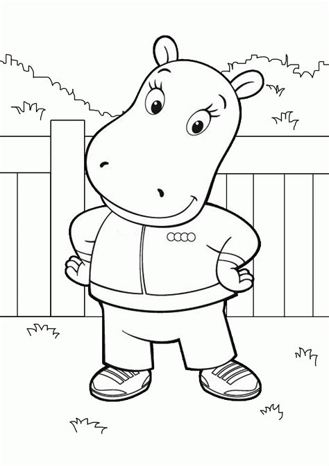 Backyardigans Coloring Pages Free - Coloring Home