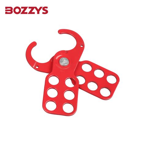 Bozzys Safety Lockout Tagtout Hasps Steel Hasp 38mm Jaw Diameter