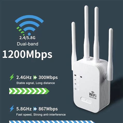 R P Teur Wifi Sans Fil Mbps G Ghz Amplificateur De Signal