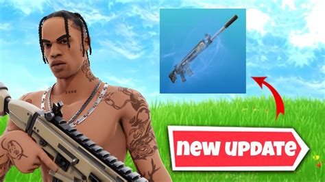 New Fortnite Update New Weapon And Healing Item Youtube