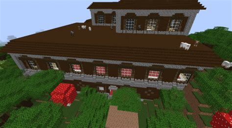 Minecraft Woodland Mansion Design