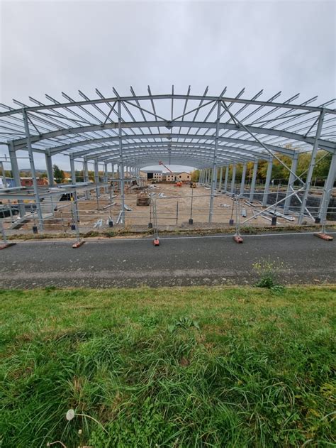 Sandy Way Tamworth Archers Steel Work And Cladding Tamworth