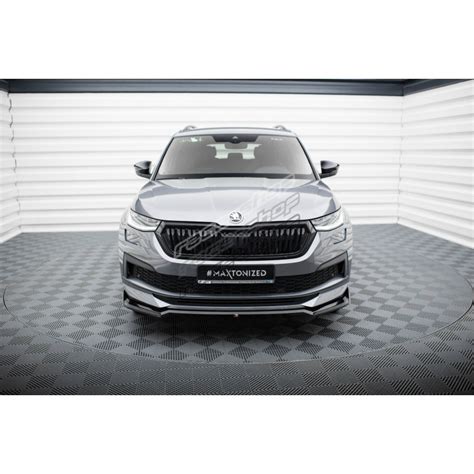 Front Splitter V2 Skoda Kodiaq Sportline Mk1 Facelift Races Shop