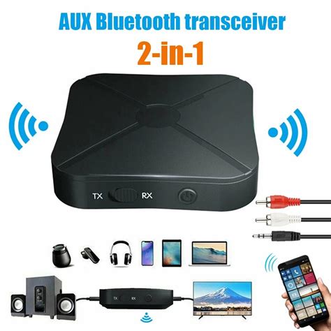 Adaptor Bluetooth Transmitator Si Receptor In Audio Stereo