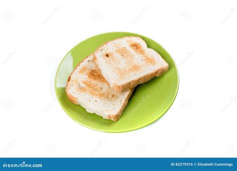 Dos Rebanadas Enteras Del Grano De Pan Tostadas Foto De Archivo