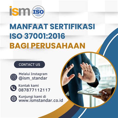 Manfaat Iso Ism Standar