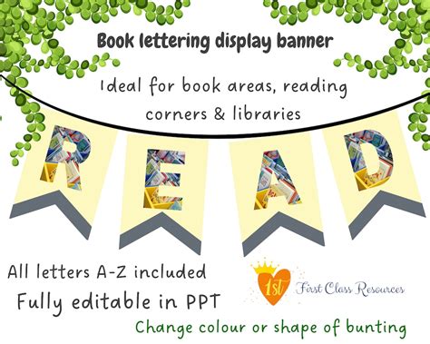 Reading Corner Classroom Display Printable Reading Banner Bulletin Board Reading Classroom