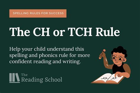 Understanding The Ch Vs Tch Rule In Spelling The Reading School