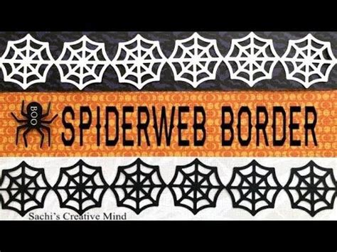 How To Create Spiderweb Border In 2022 Creative Memories Spider Web